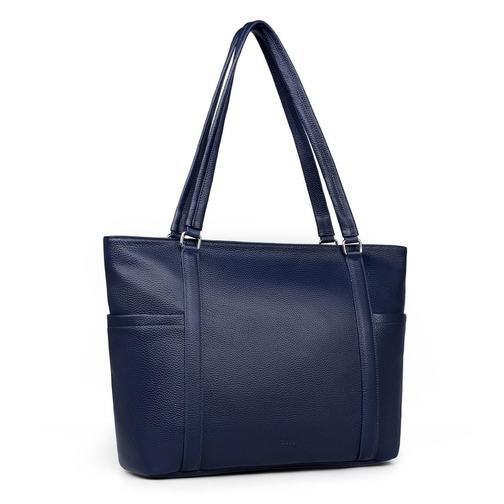 Soft Real Leather Tote Bag Work, Leather Office Totes Purses >:)